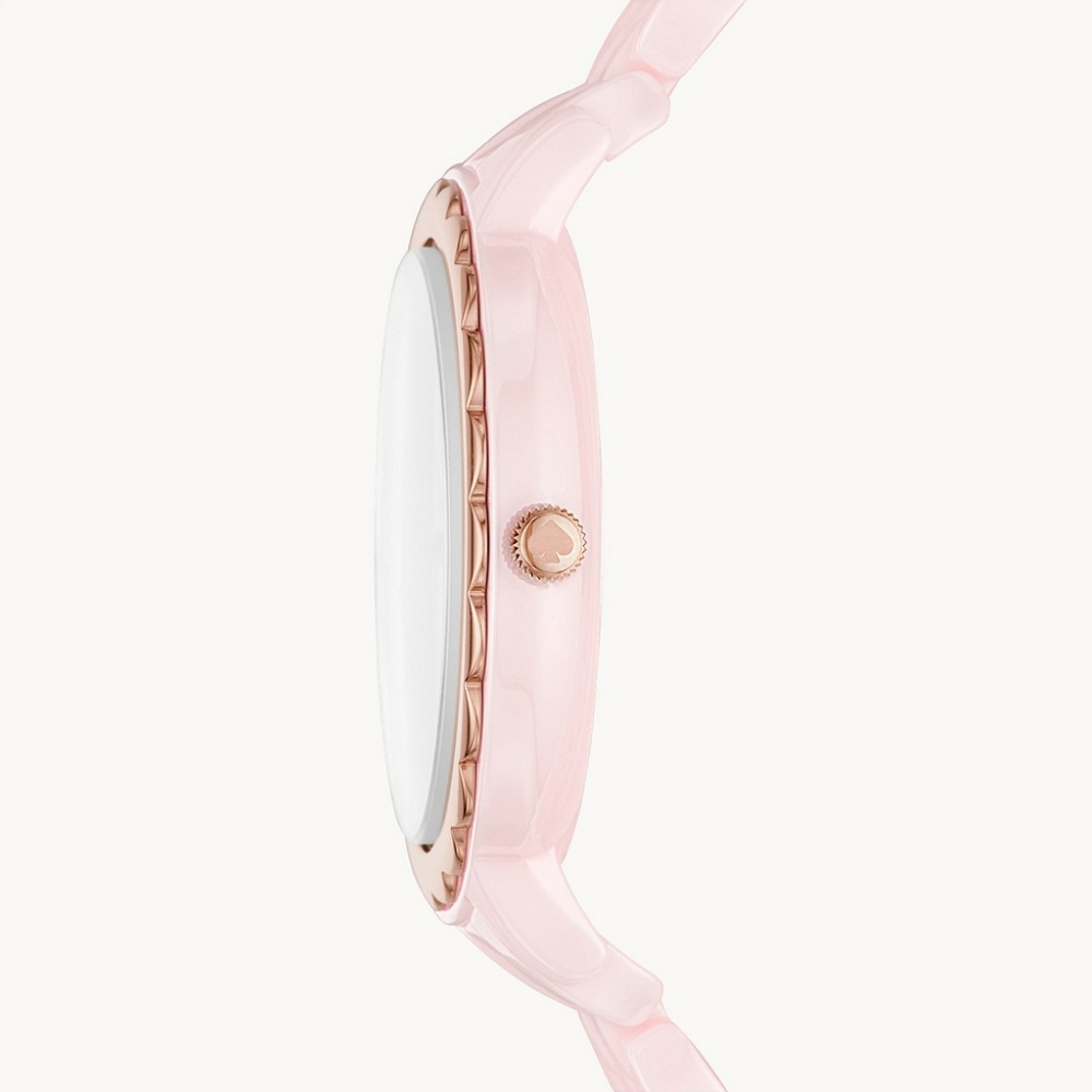 Kate Spade Ceramic Morningside Blush Women's Watch - Picture 6 of 9